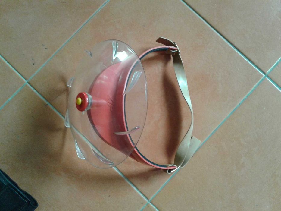 Viseira rotativa para competição de karting, como NOVA!