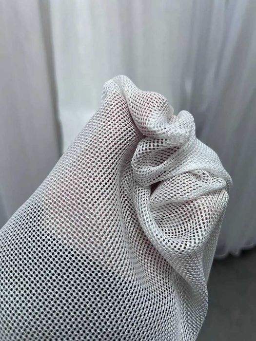 Тюль сіточка «антикіготь» для власників домашніх тварин білий молочний