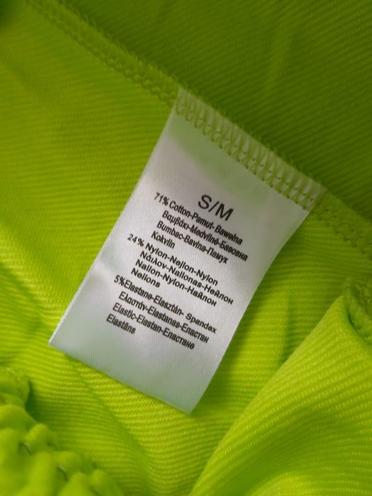 Spodenki neonowy zielony