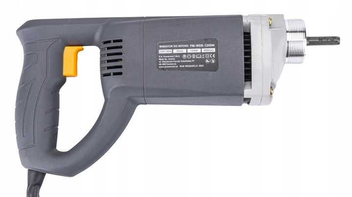 Wibrator Zagęszczarka do BETONU 1250W + Buława 2M PM-WDB-1250M