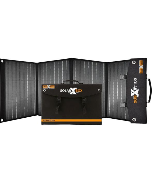 Портативна сонячна панель Cross Tools SolarBox 120W / USB-C / DC
