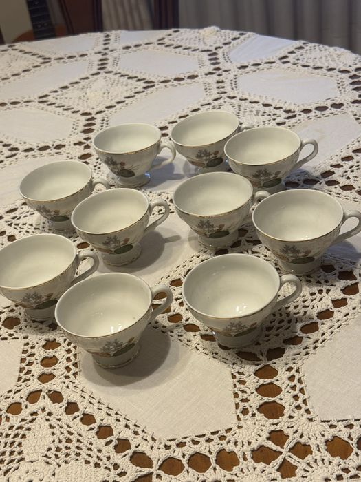 Chávenas de café orientais