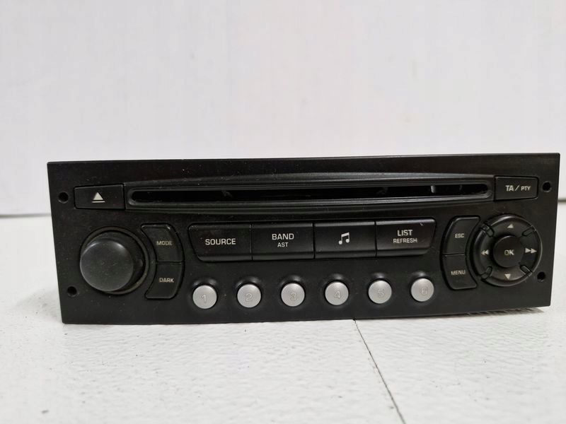 citroen c4 1 i radio fabryczne cd 9659139677