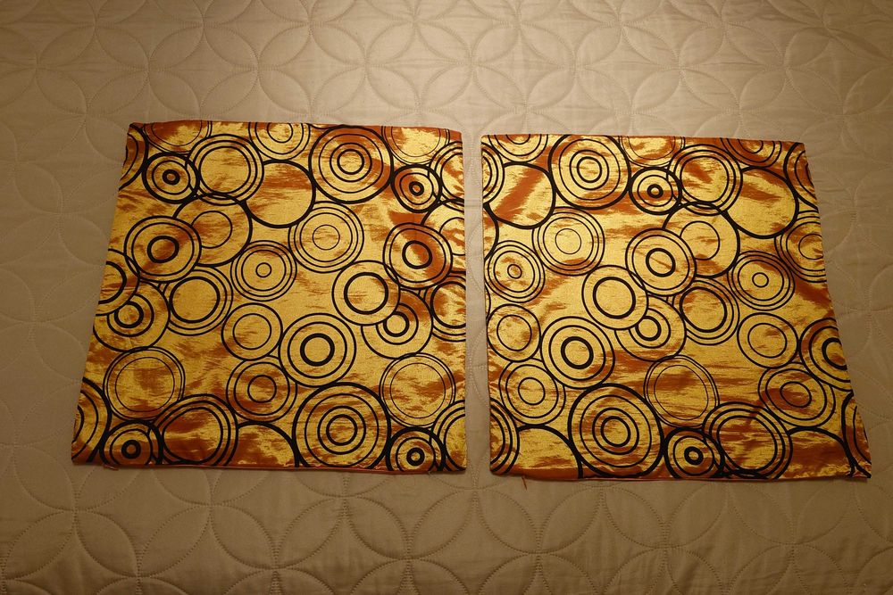 Par de capas de almofada decorativas