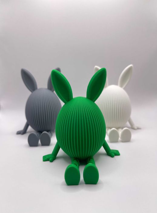 Dekoracje wielkanocne, Jajka wielkanocne, zestaw 3 figurek