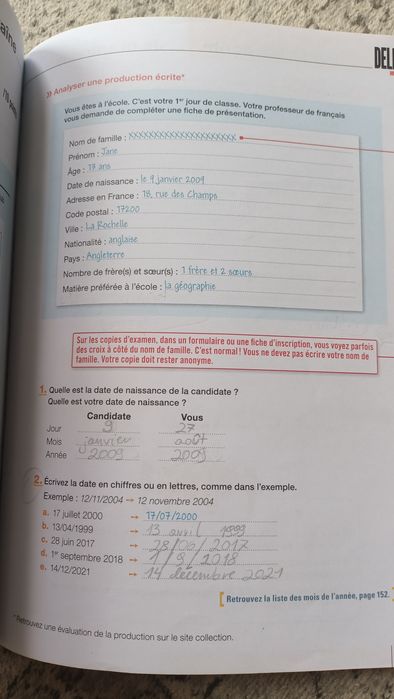 DELF junior scolaire A1