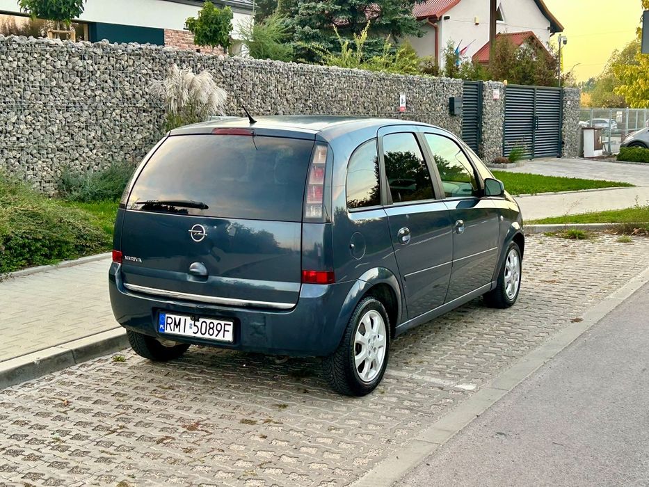 Opel Meriva A 2006r. 1.4 90KM GAZ LPG! Długie Opłaty! Niski Przebieg!