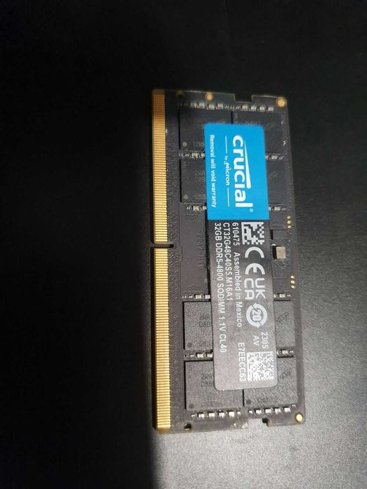 оперативна память 32 гб ддр5 та ддр4 однією планкою