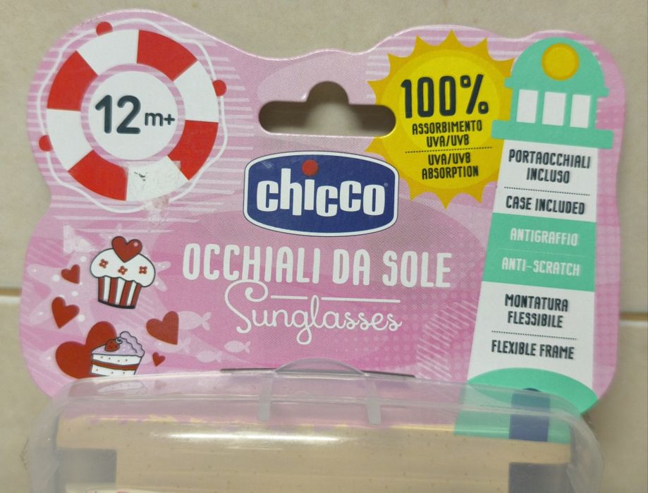 Óculos de sol novos da Chicco