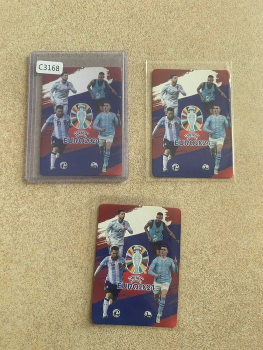 3x Cartas de Pedri - UEFA Euro 2024