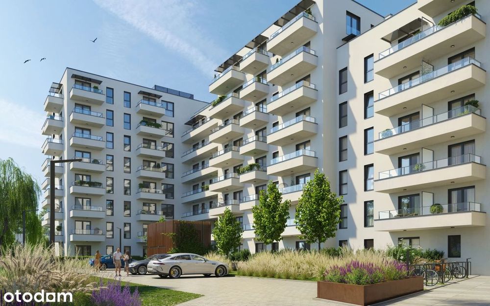 1-pokojowe mieszkanie 44m2 + loggia Bez Prowizji