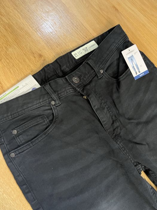 spodnie jeansy  slim fit 50. 34/32 Livergy