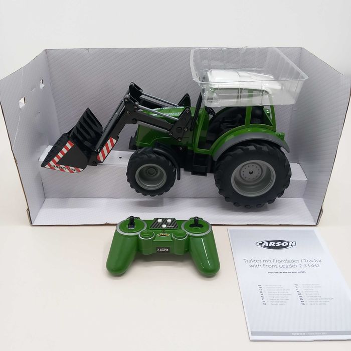 Zabawka zdalnie sterowana jeżdżąca Carson -Traktor