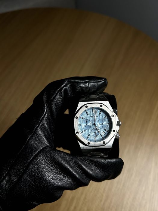 Seiko Mod Royal Oak Tiffany Blue