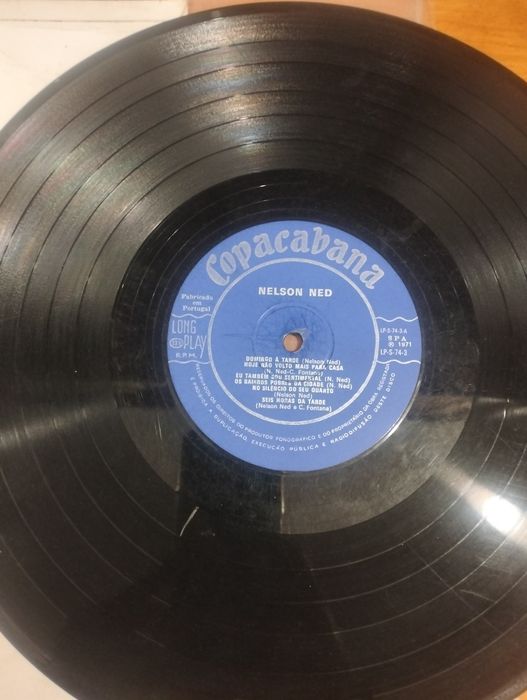 Disco de vinil LP Nelson Ned - Tudo Passará'