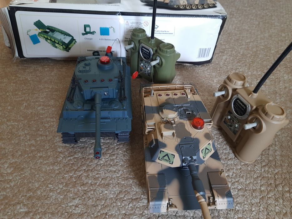 Танки на радиоуправлении.Игра на двоих.