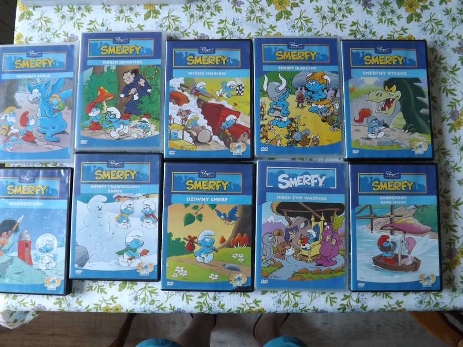 smerfy bajki dla kolekcjonera