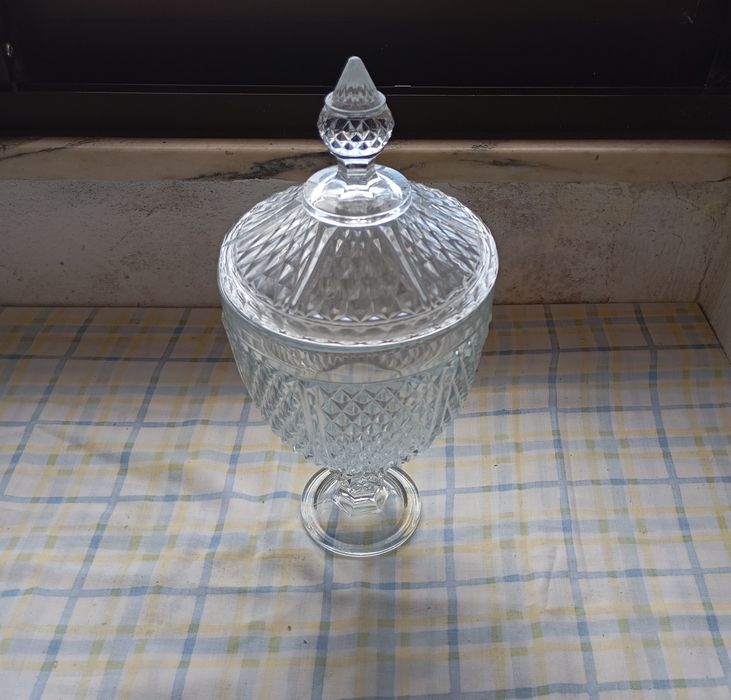 Bomboneira de Cristal decorativa
