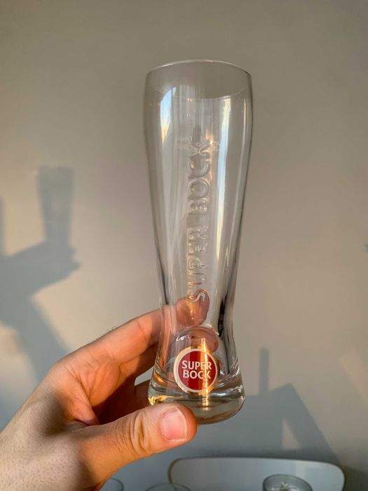Copo Cerveja Super Bock Sabor Autêntico 20cl Crisal