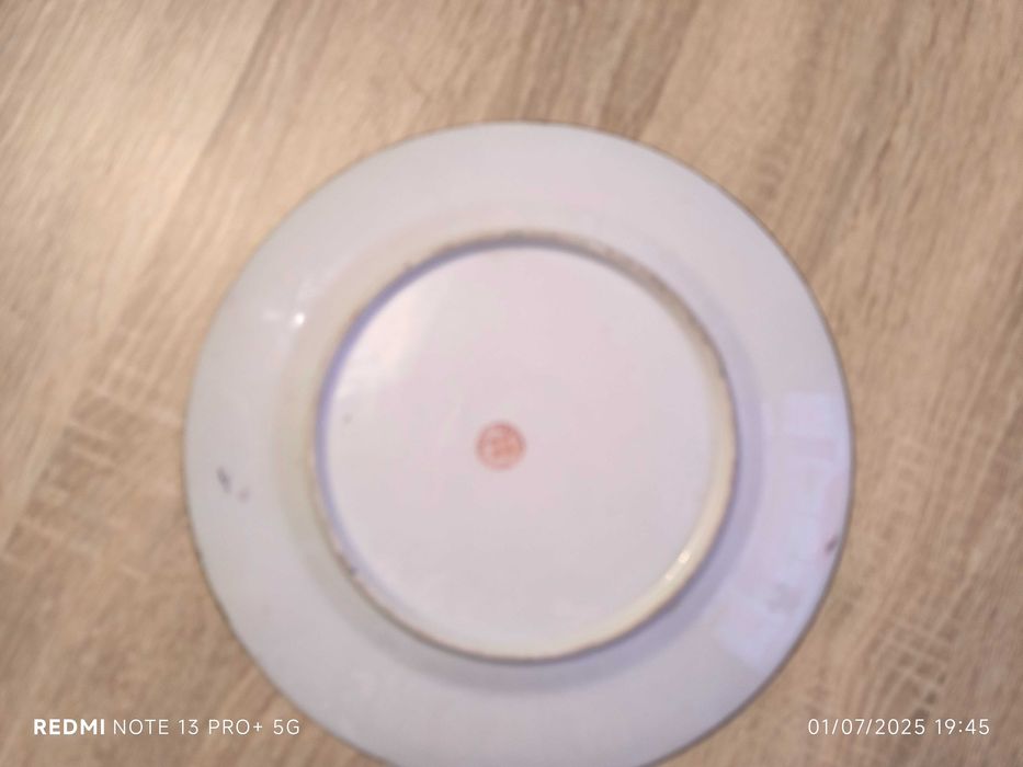 Prato porcelana antigo