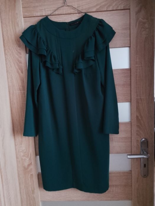Sukienka butelkowa zieleń L/XL 40/42