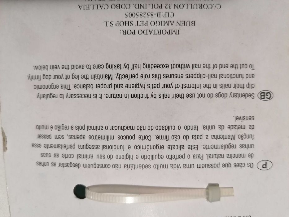 Corta unhas para cães