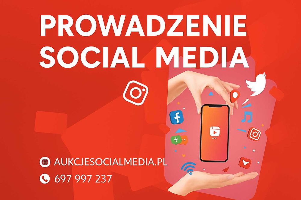 Prowadzenie Social Media Obsługa Facebook Instagram TikTok rolki reels