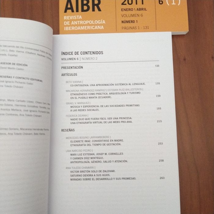 Revista de antropologia Iberoamericana