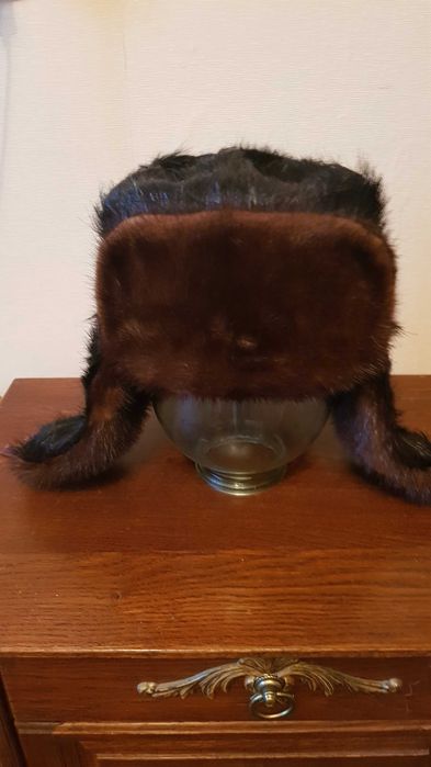 Шапка ушанка зимняя мужская