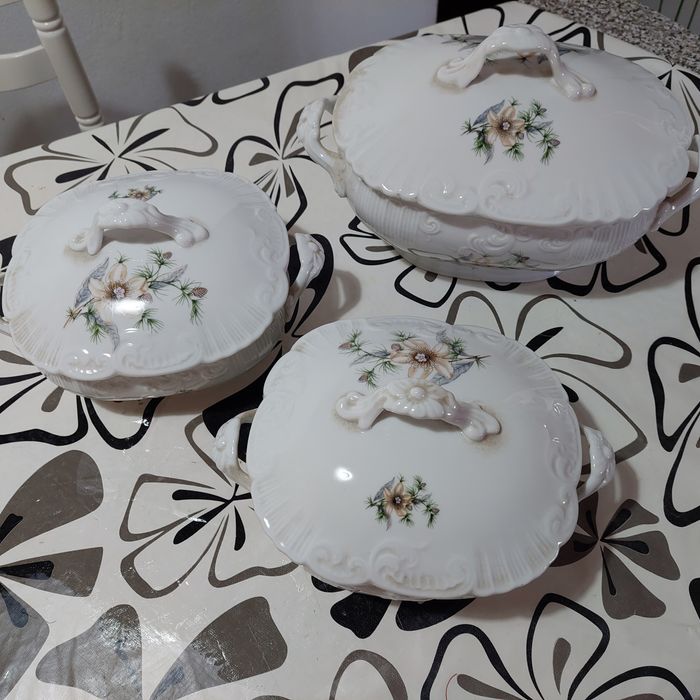 Conjunto de 3 terrinas Vista Alegre