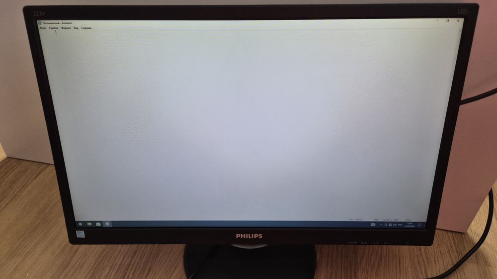 АКЦІЯ! Монітори Philips 223V5L, VGA/HDMI, 2019 рік. Full HD 1920×1080