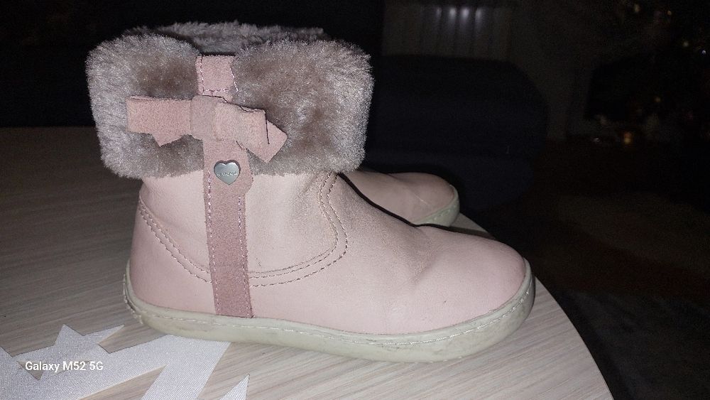 Różowe kozaczki dziewczęce Mayoral rozmiar 28