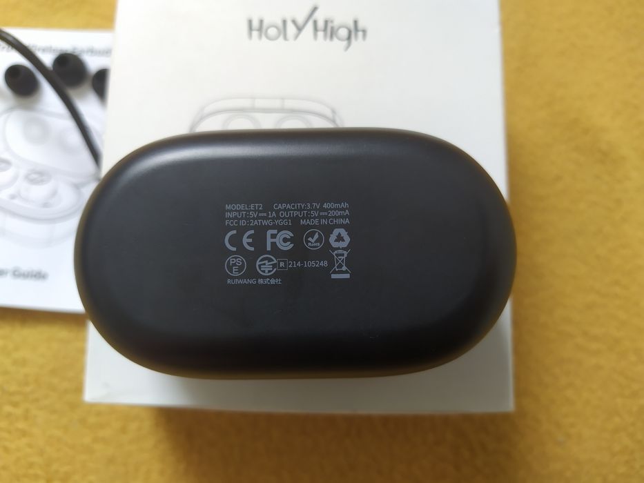 Безпровідні навушники HolyHigh ET2 Bluetooth 5.0. Нові.