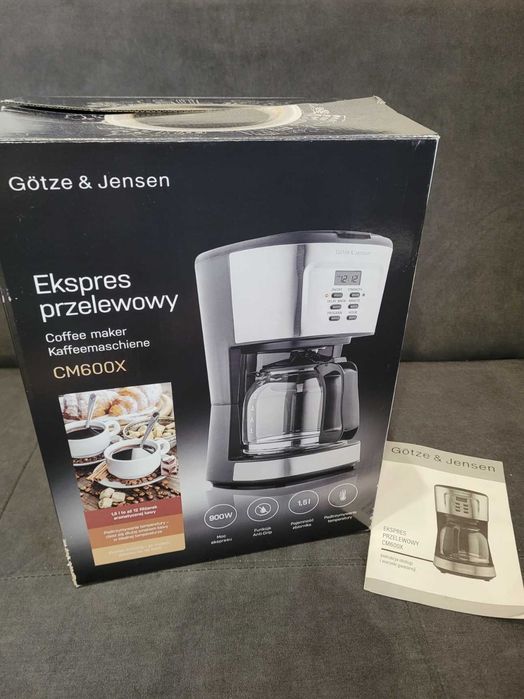 Ekspres GÖTZE & JENSEN CM600X Srebrny