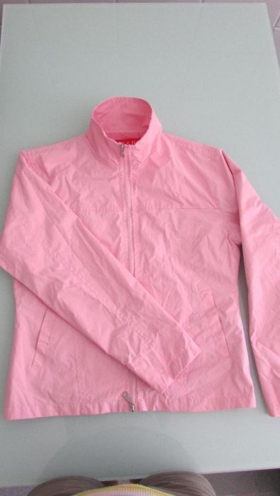 pink coat