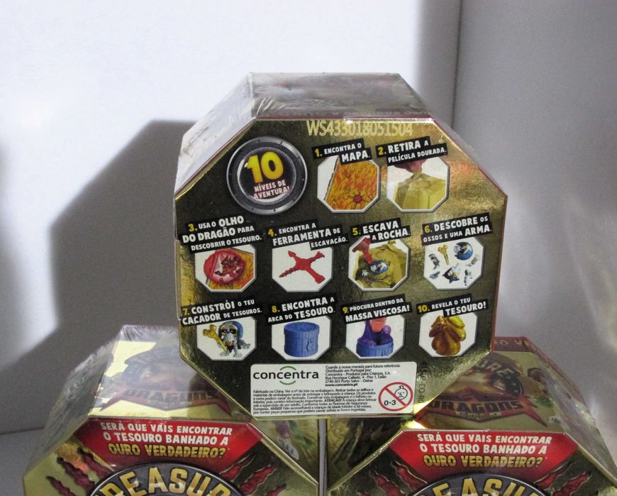 3x Treasure X Dragons Gold Hunters (Caça ao Ouro!)