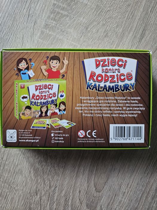 Gra Kalambury Dzieci kontra Rodzice