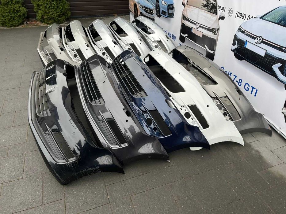 Бампер передній  Golf 7 Європа USA 5g0807221