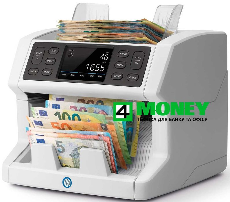 Сортировщик Банкнот Safescan 2865-S Счетная Машинка с Детекцией Валют