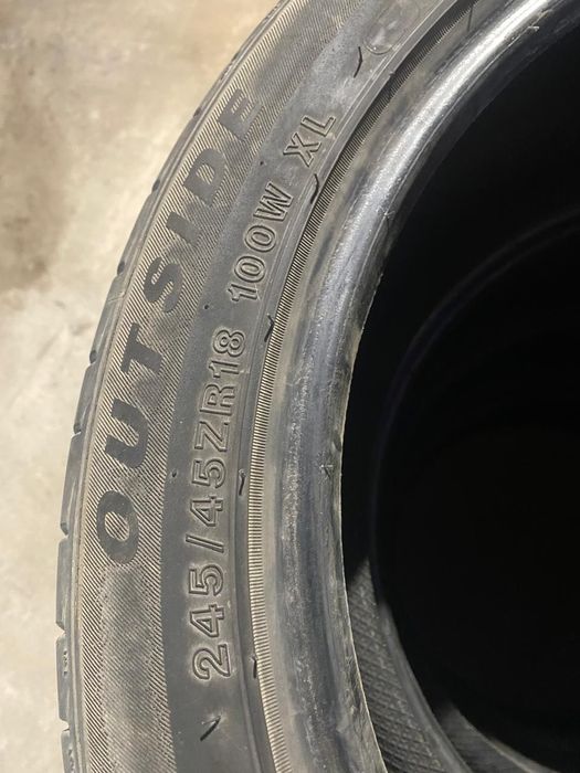 Резина ЛІТО 245/45 R18/ ЗИМА 225/55 R18