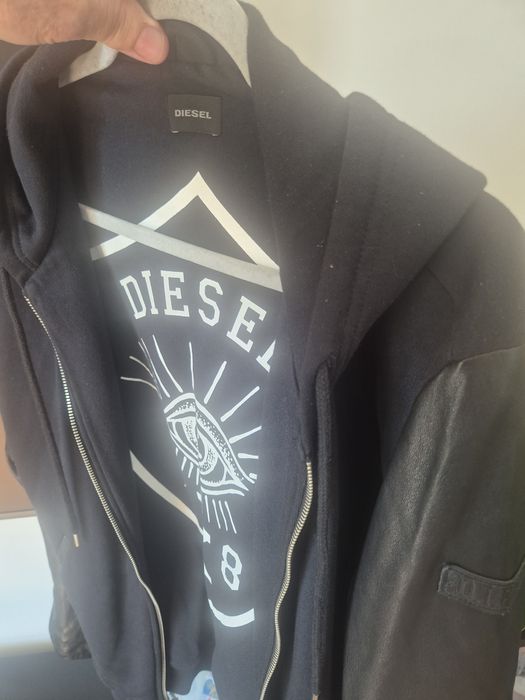 Męska bluza z kapturem marki Diesel