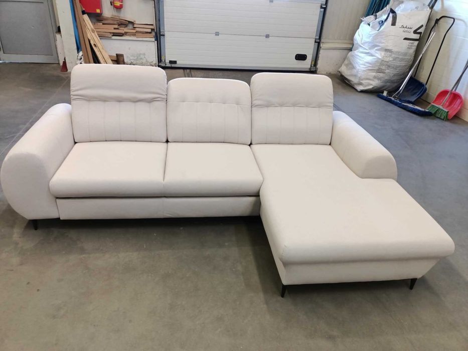 Narożnik ALVOR | ECRU | nowy, nieużywany | PROMOCJA