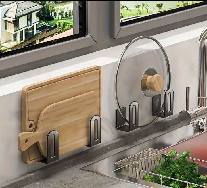 Uchwyty ścienne kuchenne na deski do krojenia
