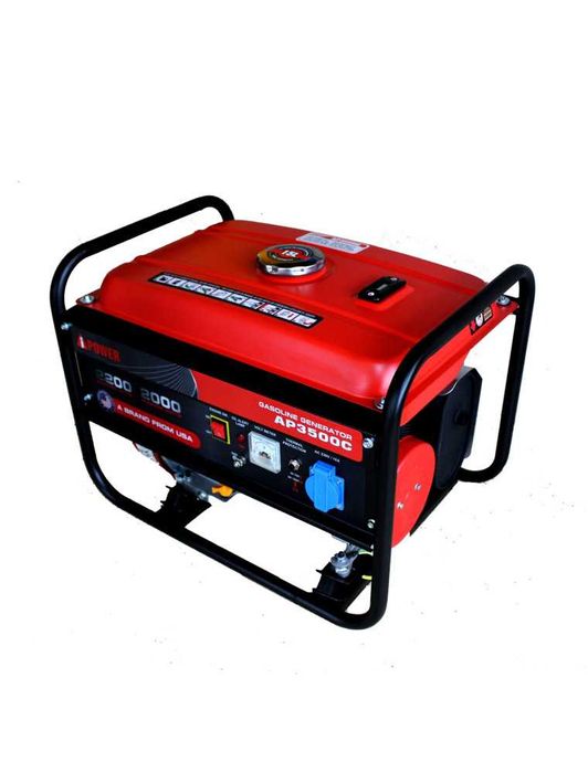 Генератор синхронный бензиновый 2.2 кВа i-Paver AP3500C ‼️ новинка‼️