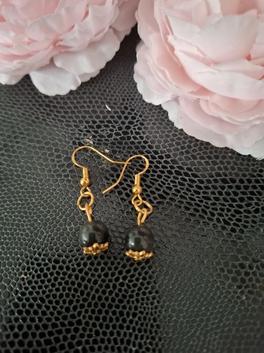 Kolczyki handmade z naturalnych kamieni