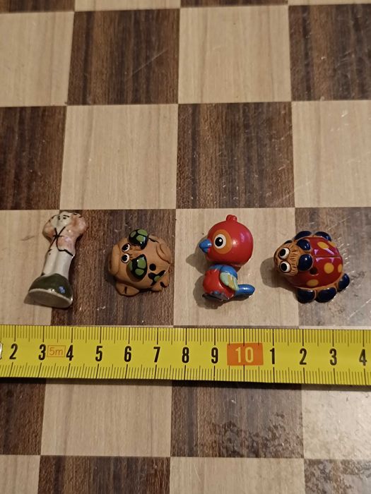 4 figuras bonecos antigos