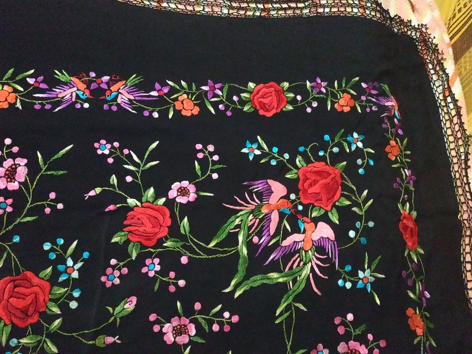 Платок Шаль( шелк)