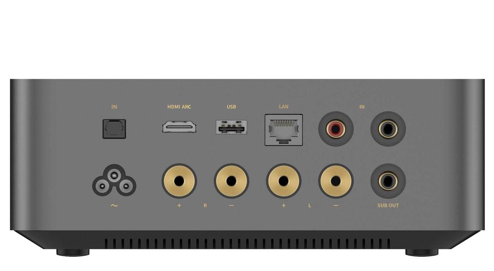 Wiim AMP Ultra Grey 2x100W Wzmacniacz HDMI Streamer SKLEP od ręki