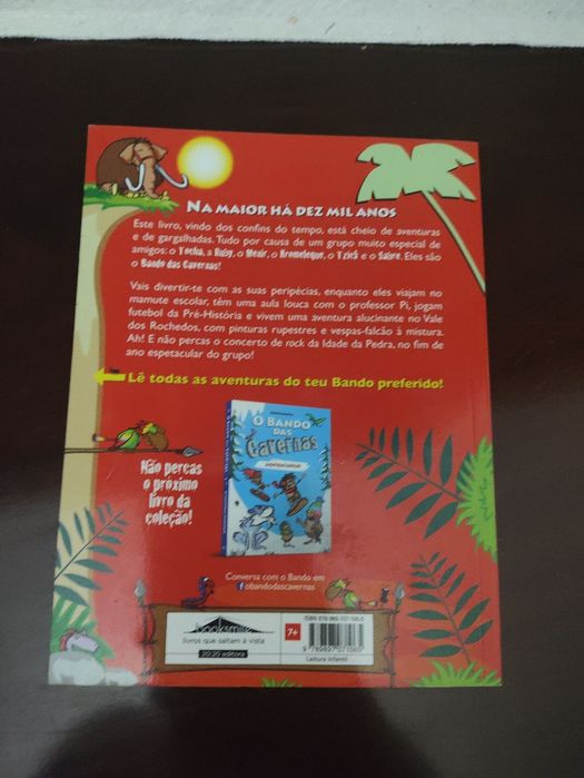1° Livro da coleção Bando das Cavernas