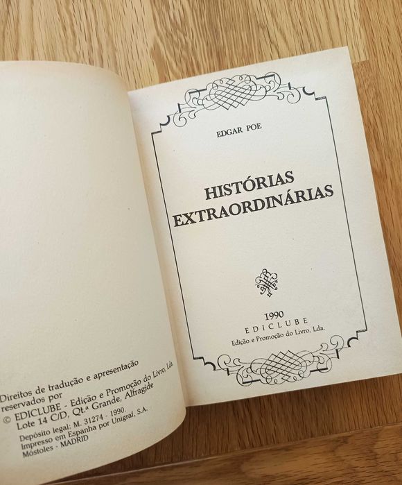 Histórias Extraordinárias — Edgar Allan Poe